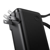 ECOFLOW 3ーinー1 10000mAh 35W モバイルバッテリー ブラック EF-RAPID35W10K3IN1-B-JP 1個