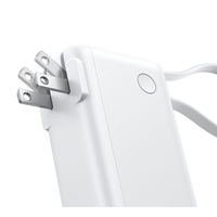 ECOFLOW 3ーinー1 10000mAh 35W モバイルバッテリー ホワイト EF-RAPID35W10K3IN1-W-JP 1個