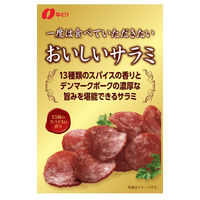 おつまみ おやつ ジャーキー 畜肉 なとり　ゴールドパック　おいしいサラミ　46ｇ 1セット（1個×6）