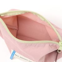 LABELフラットポーチＬ グリーン studio CLIP