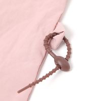 LABELフラットポーチＬ ピンク studio CLIP