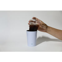 GOMUG M ミストブルー 1個 保温保冷ステンレスマグ コーヒーカップがすっぽり入る アイスコーヒー シービージャパン