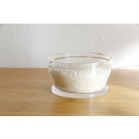 冷蔵庫に入れられる密閉米びつボトル 1kg 1個 フタが計量カップになる 目盛り付き シービージャパン