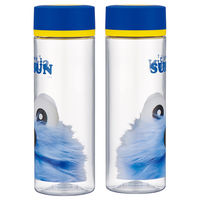 パペットスンスン シンプルデザインブローボトル 400mL PDC4 1個 ウォーターボトル 直飲み 水筒 スケーター