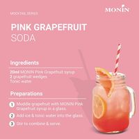業務用 割り材 モナン ピンクグレープフルーツ・シロップ 700ml 3本 MONIN 割材 ドリンクベース フレーバーシロップ