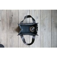 保冷スクエアバック maneuver S 5L ブラック 1個 開いたまま自立する シービージャパン