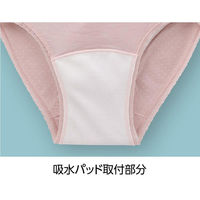 ケアファッション 吸水パッド対応ショーツ ピンク LL W018004983 1枚（直送品）