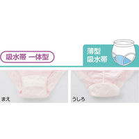 ケアファッション 安心快適ショーツ 吸水帯一体型 ベージュ L W0180050112 1枚（直送品）