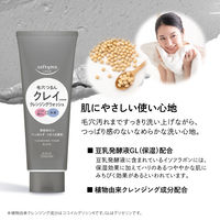 ソフティモ　クレイ　クレンジングウォッシュ　ブラック　1個　洗顔　クレンジング　コーセーコスメポート