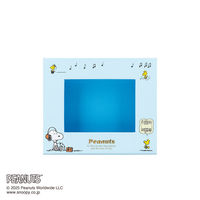 ナカバヤシ フォトランク フレームケース スヌーピー ブルー A-FTPC-209-1 1冊