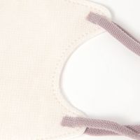 2D不織布マスク(40枚入り) ヌードピンク&ライトグレー LAKOLE/ラコレ