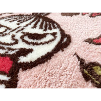 ヨコズナクリエ-ション バスマット ム-ミン ロストインザバレ- 45×60cm リトルミイ 395401 1個（直送品）