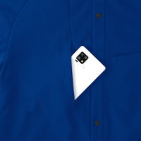 アイトス 長袖シャツ ブルー 4L 4235-006-4L 4235 1枚（直送品）