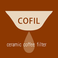 伊万里陶芸 セラミックコーヒーフィルター COFIL ホワイト 70392 1個（直送品）