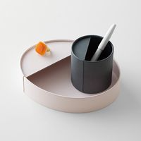 大成紙器製作所 TUBE STAND Brown 大　小物入れ