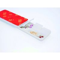 イモタニ 西陣織アイマルチケース(紅赤) LALA-27NRD 1セット(6個)（直送品）