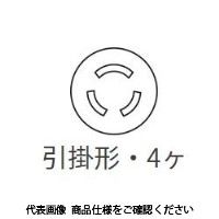 アメリカン電機 引掛OAタップ4個口コード付 KC1010 5m 1個（直送品）