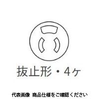 アメリカン電機 抜止OAタップ4個口コード付 KC1135NF 1個（直送品）