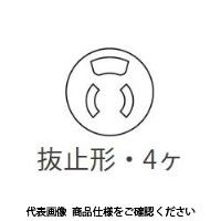 アメリカン電機 抜止OAタップ4個口コード付 KC1136NF 1個（直送品）