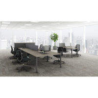 【組立設置込】コクヨ ワークフィット スタンダード 片面 キャスター 幅1400×奥行700×高さ720mm アッシュB/ブラック 1台（直送品）