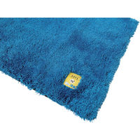 オカ 乾度良好Ag+業務用バスマット ブルー 24-7676-0104 1枚