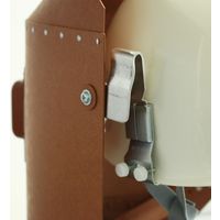 日本光器製作所 ヘルメット取付受金具 N2型アダプター(左右1組) 007-9010 1組