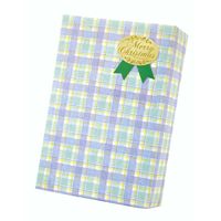 ササガワ クリスマス ギフトシール Merry Christmas 緑 22-4055 1冊（100片）