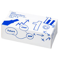 ホワイトボードマーカー 中字平芯 青  オリジナル