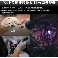 WUBEN 乾電池式UV&フラッシュライト500lm P26（直送品）