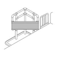 矢崎化工 たっちあっぷ(R)II ひざたっち CKI-22 1台 7-5883-01（直送品）