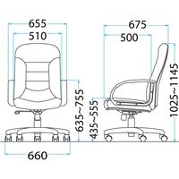 藤沢工業 TOKIO マネージャーチェア OFC-100 ブラック 1脚（取寄品）