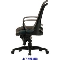 藤沢工業 TOKIO CFシリーズ オフィスチェア CF-6M ブラック 1脚（取寄品）