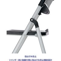 藤沢工業 TOKIO NFAシリーズ 折畳チェア NFAN-700 ブラック 1セット（5脚入）（取寄品）