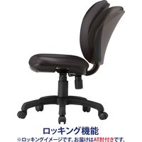 藤沢工業 TOKIO FSTシリーズ オフィスチェア FST-77L ブラック 1脚（取寄品）