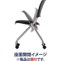 藤沢工業 TOKIO FNCシリーズ ミーティングチェア FNC-K5T ブラック 1セット（4脚入）（取寄品）