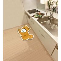 明邦 豆しばトイレマット 茶 MEIHO_ME69（直送品）