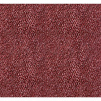 オカムラ ライブス ラウンジチェア ワークヴェールタイプ アルミベース/ブラック 張地：インターロック テラコッタ/黒 L149WR FXW6 1脚（直送品）