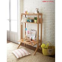 オカムラ ヴィチーノ シェルフ&デスク 幅700×奥行450×高さ1200mm オークブラウン 86NBAD WG38 1台（直送品）