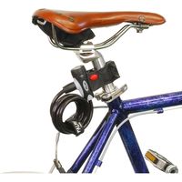 ジーアールケー ダストカバー付ワイヤーロック ブラック P-555（直送品）