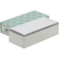 キングコーポレーション 長形4号 頭折 一重白A エルコン付　100枚入×4箱 020438（直送品）