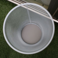 不二貿易 メッシュ 傘立て(大)(直径25.5x50)BK 69809 1台