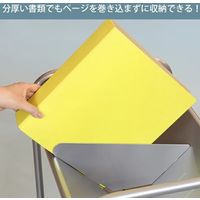 林製作所 ファイルワゴン 2段 幅500×奥行400×高さ780mm YSK-015 1台（直送品）