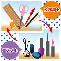 アスカ ペンポーチ バニティバッグ型 ピンク PEN19P 3個（直送品）