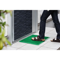 山崎産業 泥っぷマット #1 グリーン 4686000001Y3G 1箱(1枚入)