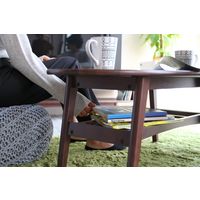 市場 emo branche エモブランシェ リビングテーブル 幅1000×奥行500×高さ400mm ブラウン EMT-3141BR 1台（直送品）