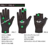 オージーケーカブト PRグローブ ブラックイエロー S PRG-8（直送品）