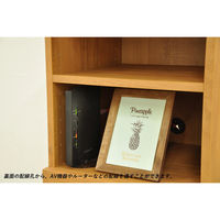 エイ・アイ・エス セレクト オープンシェルフ 専用 オプション棚 本体幅401mm用 ホワイト SS-OP40WH WH 1枚（直送品）