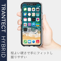 iPhone11Pro ケース カバー TPU ポリカーボネート ストラップホール付 シンプル クリア PM-A19BHVCCR エレコム 1個