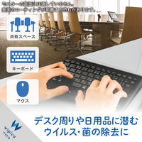 【アウトレット】【Goエシカル】ウェットティッシュ ウイルス除去 大判 20枚 WC-VR20LPN エレコム 1個