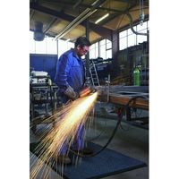 疲労軽減マット穴あり ORTHOMATS ブラック 91×152アナアリ クリーンテックス・ジャパン（直送品）